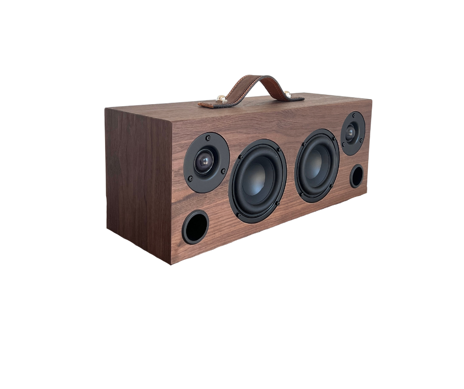 Boom Box Noyer noir